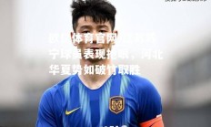 欧亿体育官网-江苏苏宁球员表现抢眼，河北华夏势如破竹取胜