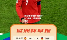 欧亿体育官网-葡萄牙0-3德国，遭遇惨重失利