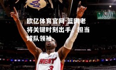 欧亿体育官网-篮网老将关键时刻出手，担当球队领袖