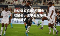 欧亿体育官网-尼姆击败尼姿，法甲冠军争夺势如破竹