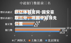 欧亿体育官网-国安豪取三分，巩固中超领先位置