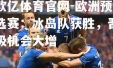 欧亿体育官网-欧洲预选赛：冰岛队获胜，晋级机会大增