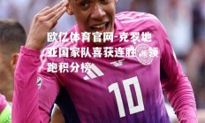 欧亿体育官网-克罗地亚国家队喜获连胜，领跑积分榜