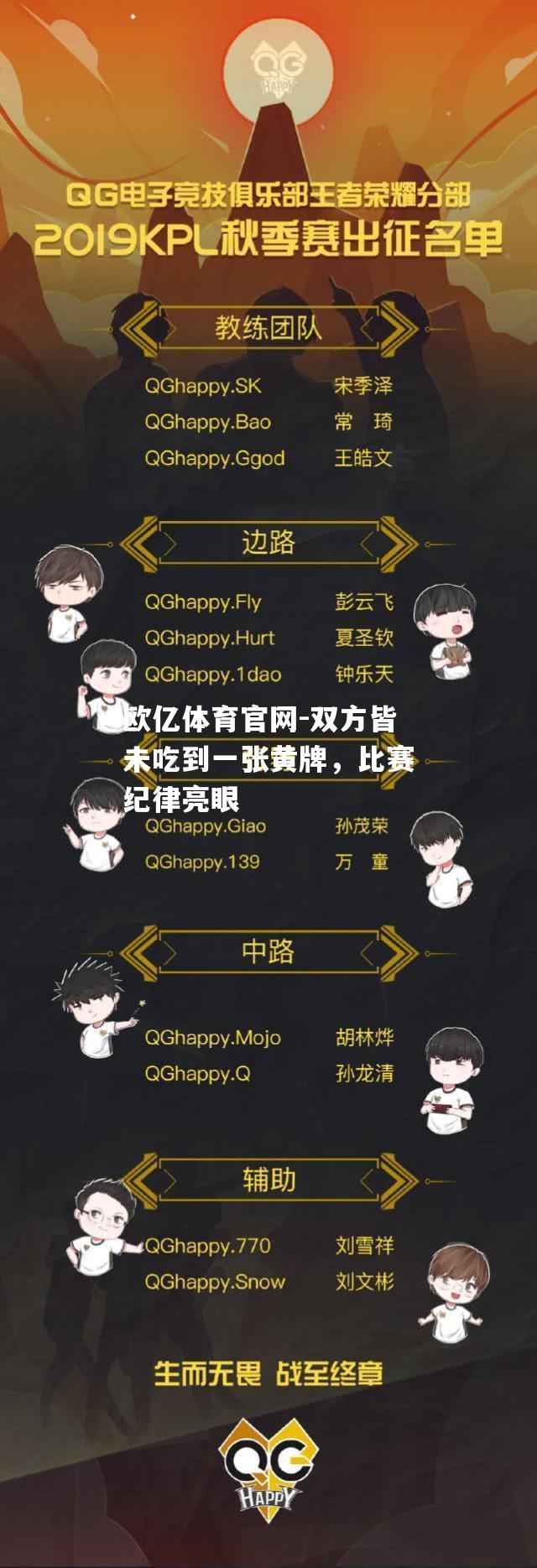 双方皆未吃到一张黄牌，比赛纪律亮眼