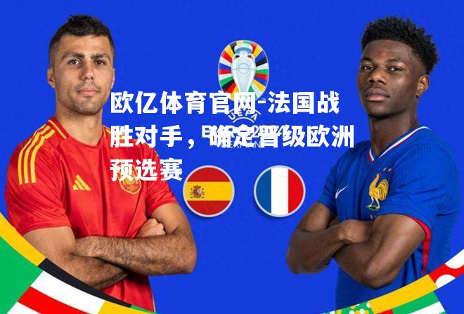法国战胜对手，确定晋级欧洲预选赛