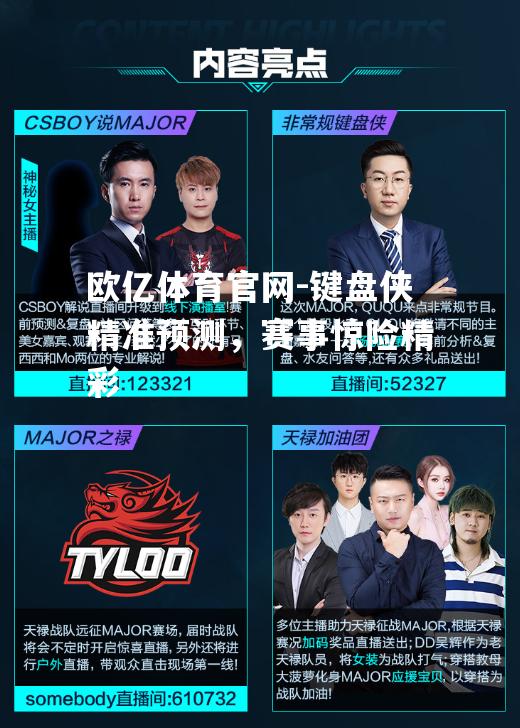 键盘侠精准预测，赛事惊险精彩