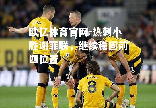 热刺小胜谢菲联，继续稳固前四位置